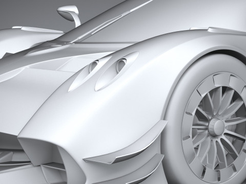 Pagani Huayra R EVO 2024 3D Model