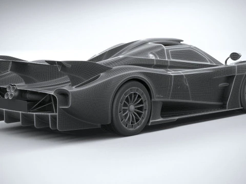 Pagani Huayra R EVO 2024 3D Model