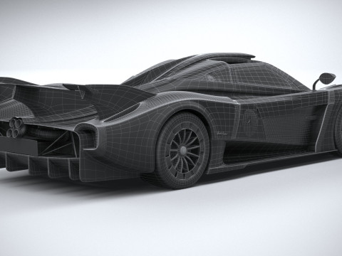 Pagani Huayra R EVO 2024 3D Model