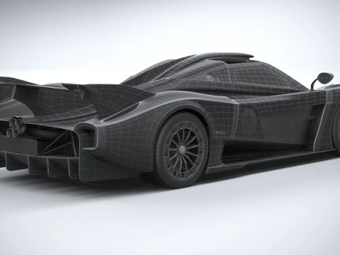 Pagani Huayra R EVO 2024 3D Model