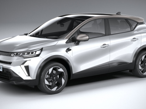 Renault Captur 2025 3D Model