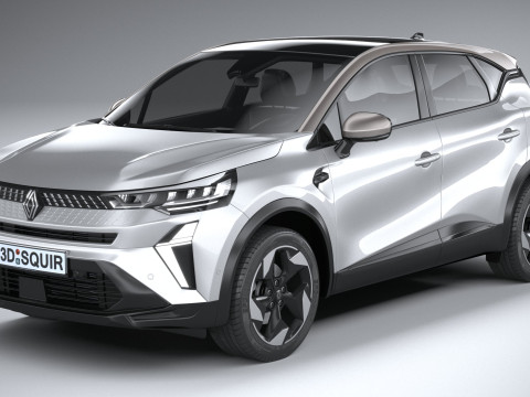 Renault Captur 2025 Modelo 3D