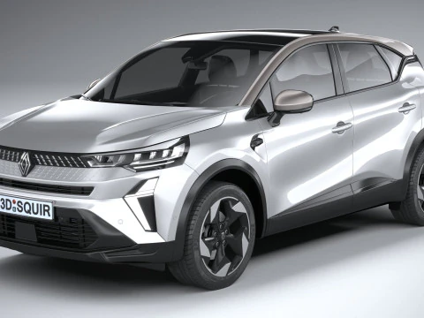 Renault Captur 2025 3D Model