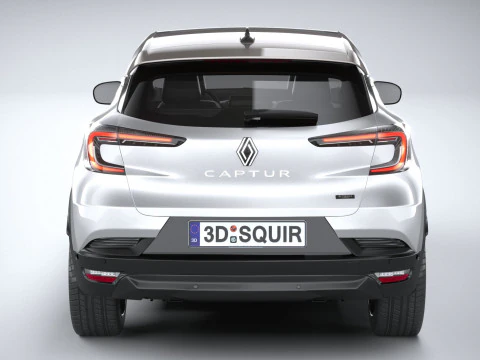 Renault Captur 2025 3D Model