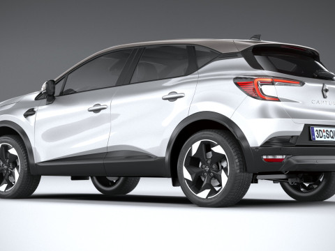 Renault Captur 2025 Modelo 3D