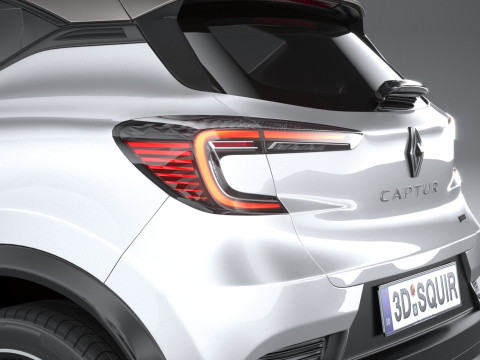 Renault Captur 2025 Modelo 3D