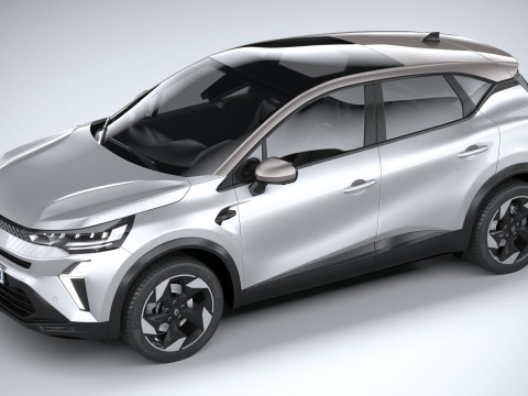 Renault Captur 2025 Modelo 3D