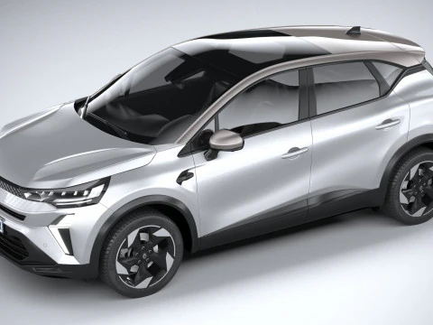 Renault Captur 2025 3D Model
