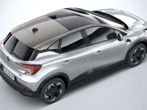 Renault Captur 2025 3D Model
