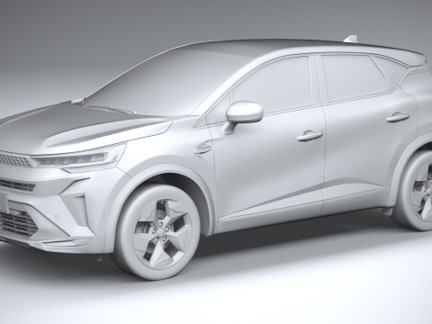 Renault Captur 2025 Modelo 3D