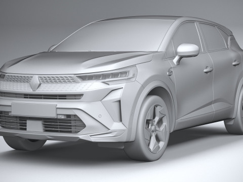 Renault Captur 2025 Modelo 3D