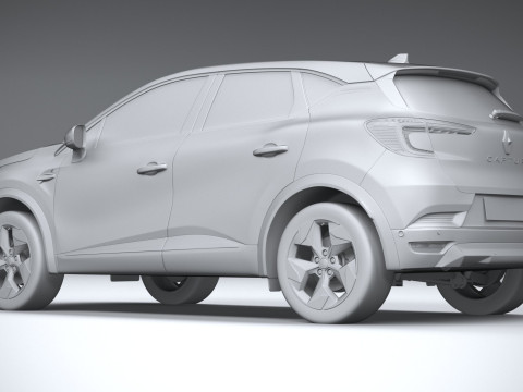 Renault Captur 2025 Modelo 3D