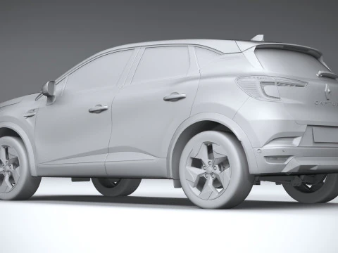 Renault Captur 2025 3D Model