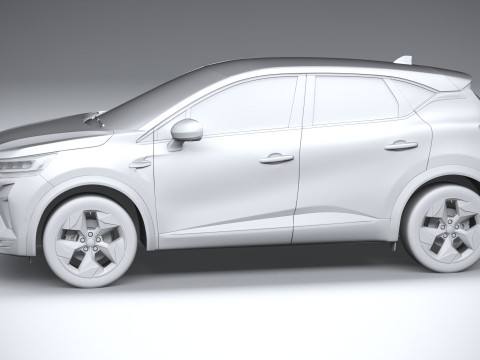 Renault Captur 2025 Modelo 3D