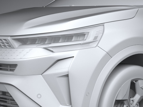 Renault Captur 2025 Modelo 3D