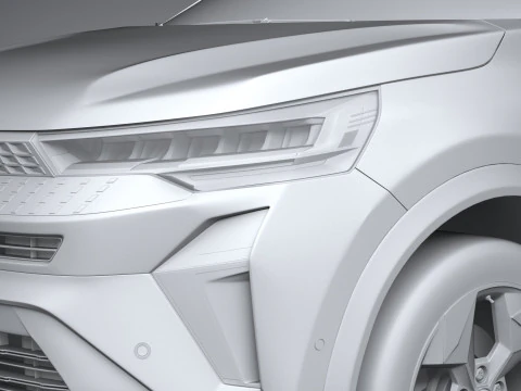 Renault Captur 2025 3D Model
