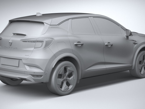 Renault Captur 2025 Modelo 3D