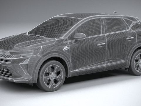 Renault Captur 2025 Modelo 3D