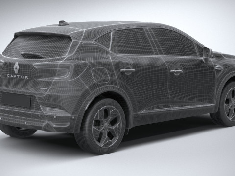 Renault Captur 2025 Modelo 3D