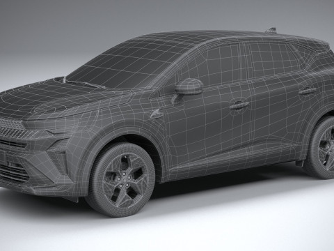 Renault Captur 2025 Modelo 3D