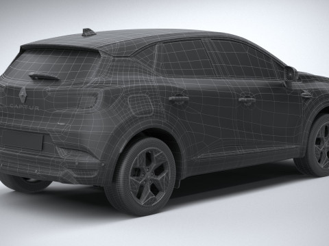 Renault Captur 2025 Modelo 3D
