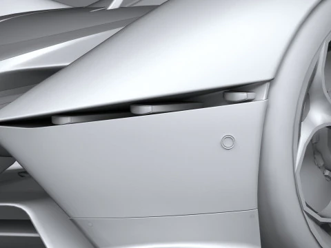 Alfa Romeo 8C-R Tazio 2020 LowPoly 3D Model