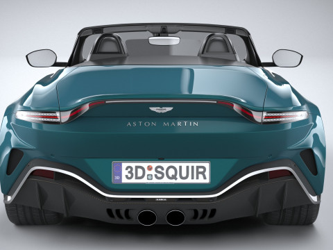 Aston Martin V12 Vantage Roadster 2023 Model 3D