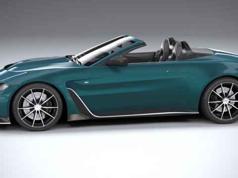 Aston Martin V12 Vantage Roadster 2023 Model 3D