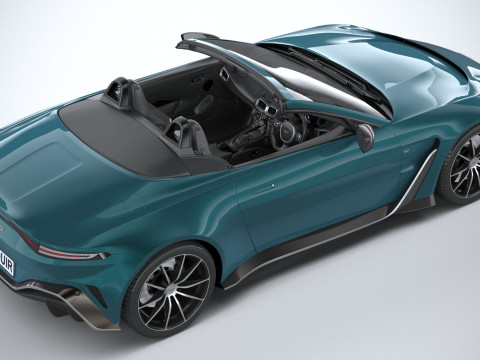 Aston Martin V12 Vantage Roadster 2023 Model 3D