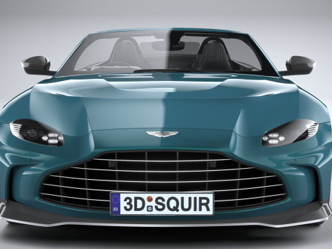 Aston Martin V12 Vantage Roadster 2023 Model 3D