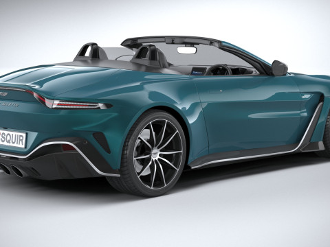 Aston Martin V12 Vantage Roadster 2023 Model 3D