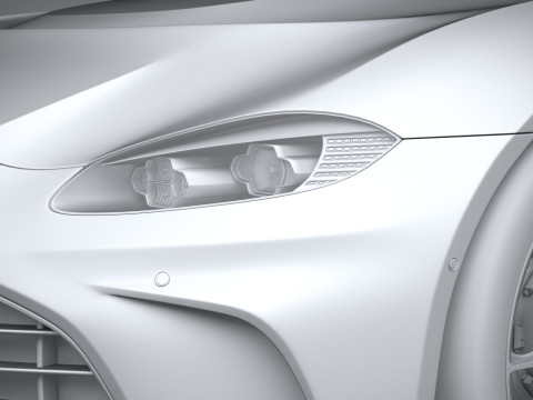 Aston Martin V12 Vantage Roadster 2023 Model 3D