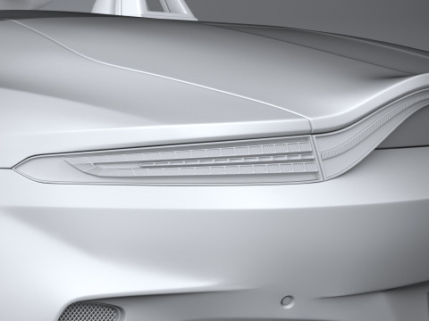 Aston Martin V12 Vantage Roadster 2023 Model 3D