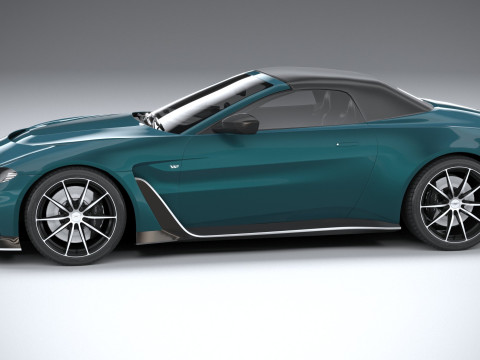 Aston Martin V12 Vantage Roadster 2023 Model 3D
