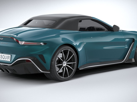 Aston Martin V12 Vantage Roadster 2023 Model 3D