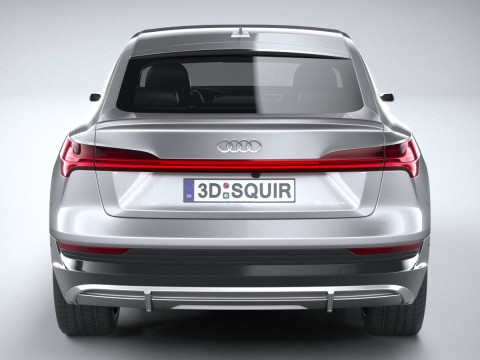 Audi E-Tron Sportback S-line 2021 3D-Modell