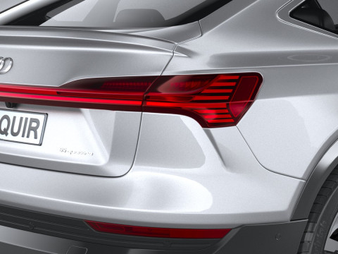 Audi E-Tron Sportback S-line 2021 3D-Modell