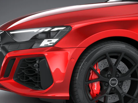 Audi RS3 2022 3D Model