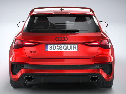 Audi RS3 2022 3D Model