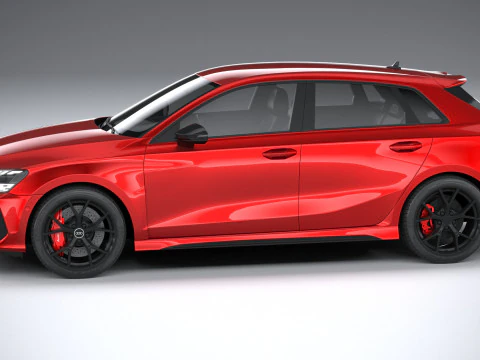 Audi RS3 2022 3D Model
