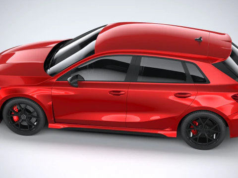 Audi RS3 2022 3D Model