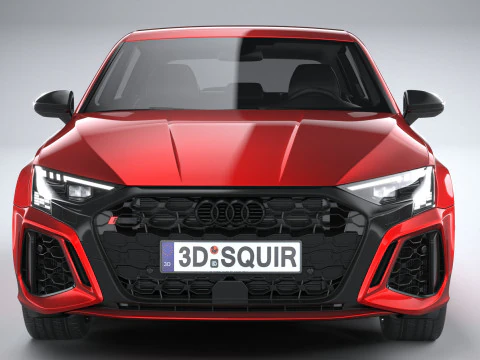 Audi RS3 2022 3D Model