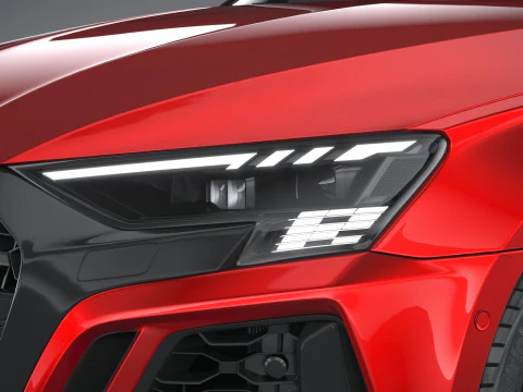 Audi RS3 2022 3D Model