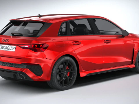 Audi RS3 2022 3D Model