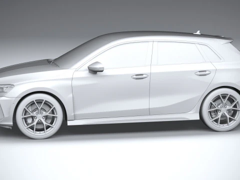 Audi RS3 2022 3D Model