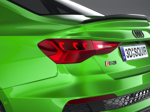 Audi RS3 Sedan 2022 3D 모델