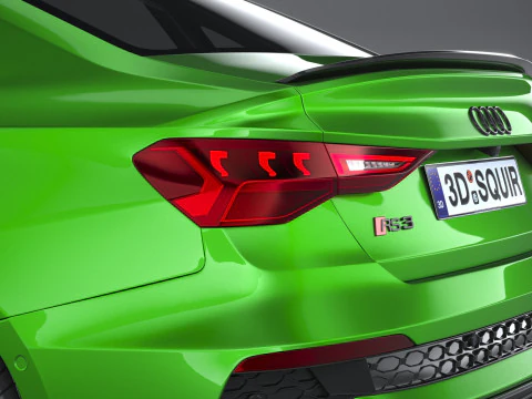 Audi RS3 Sedan 2022 3D Model
