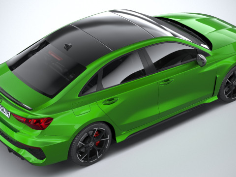 Audi RS3 Sedan 2022 3D 모델