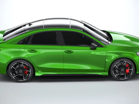 Audi RS3 Sedan 2022 3D Model