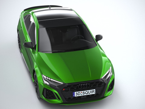 Audi RS3 Sedan 2022 3D 모델